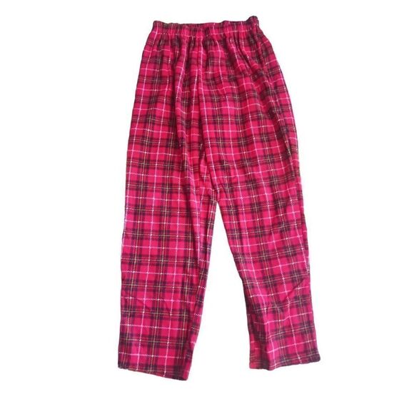 Disney pajama set medium Unisex new with tags super soft knit Plaid - Picture 2 of 4